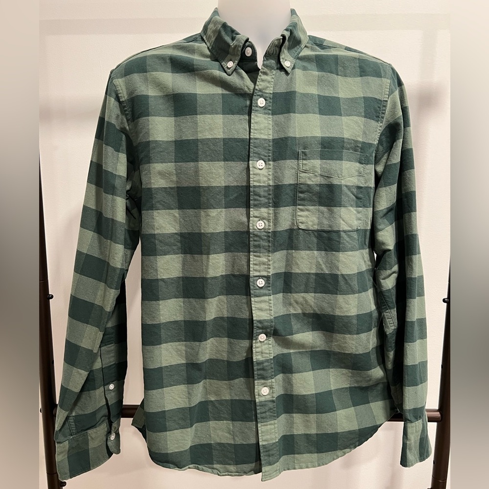 J. Crew button down shirt in green | medium